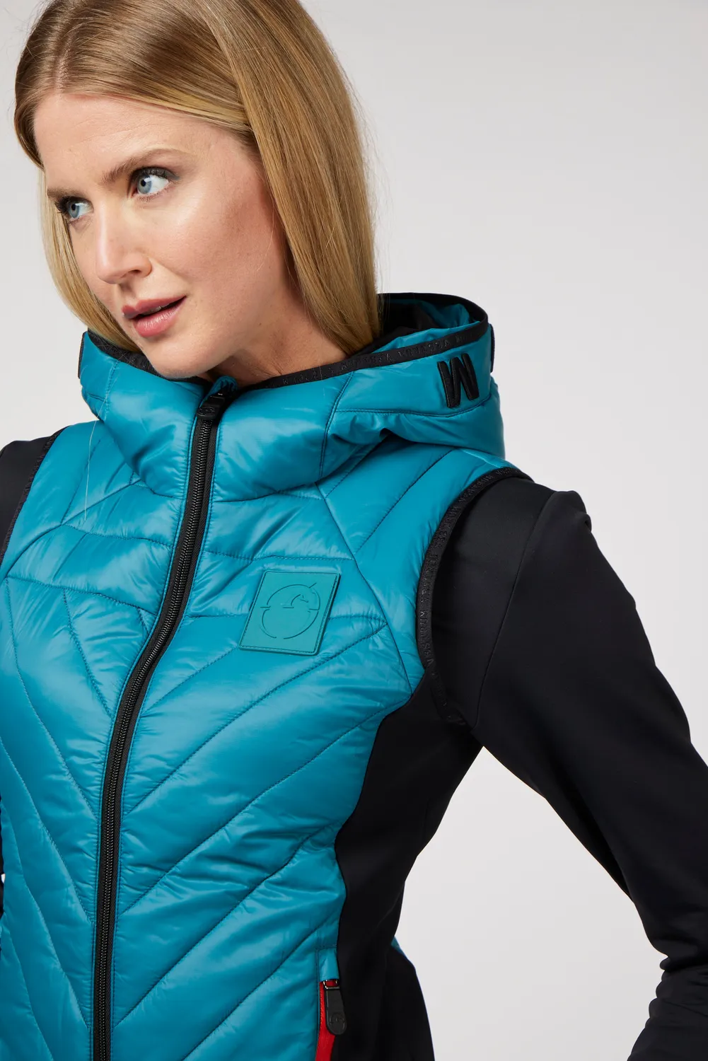 Vestrum Siracusa bodywarmer dames met capuchon waterafstotend
