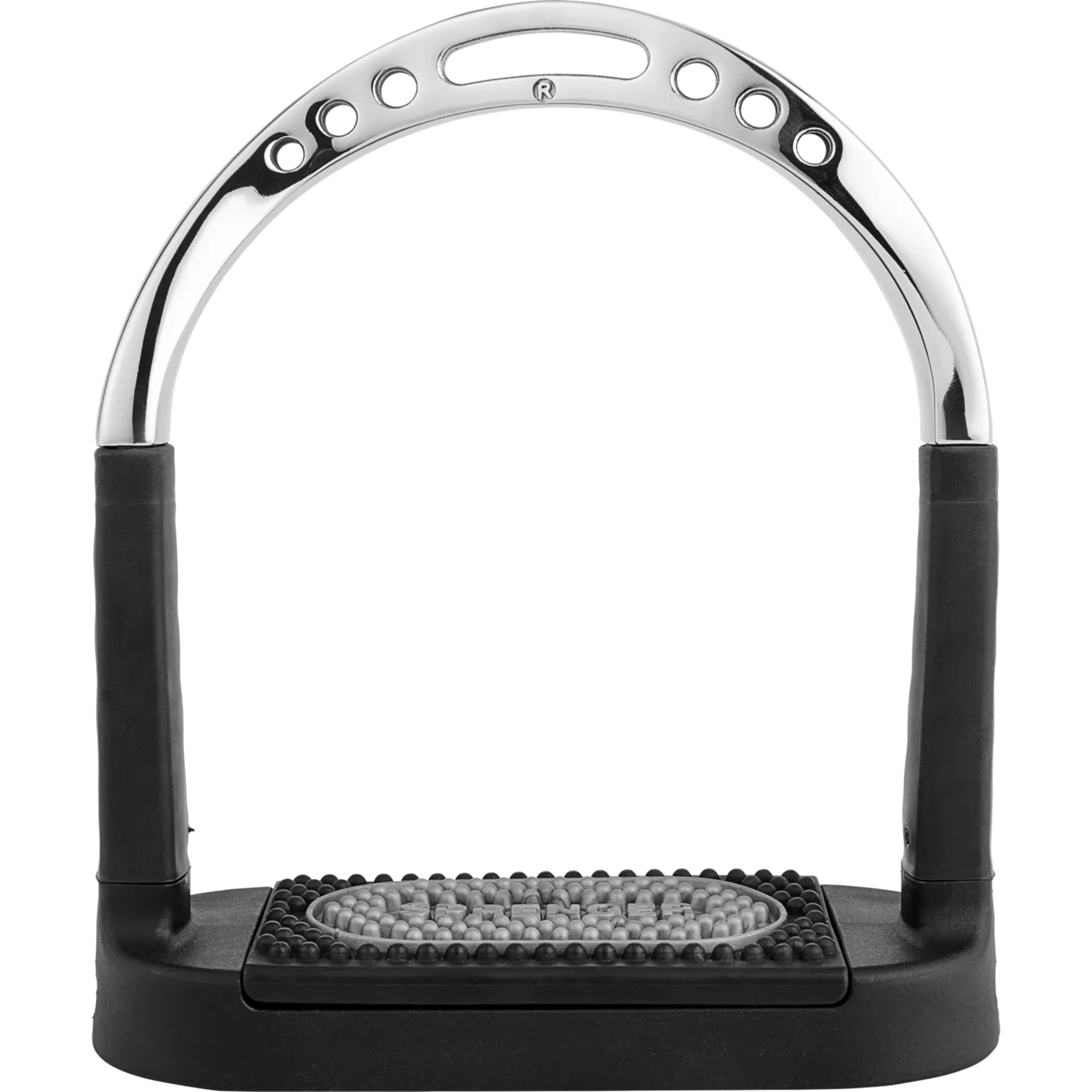 HS Sprenger Flexcite Stijgbeugels 120 mm RVS met Grip