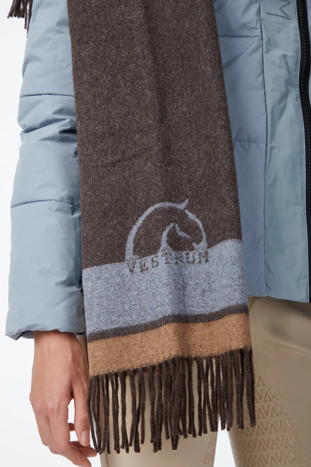 Vestrum Lahti sjaal cashmere franje