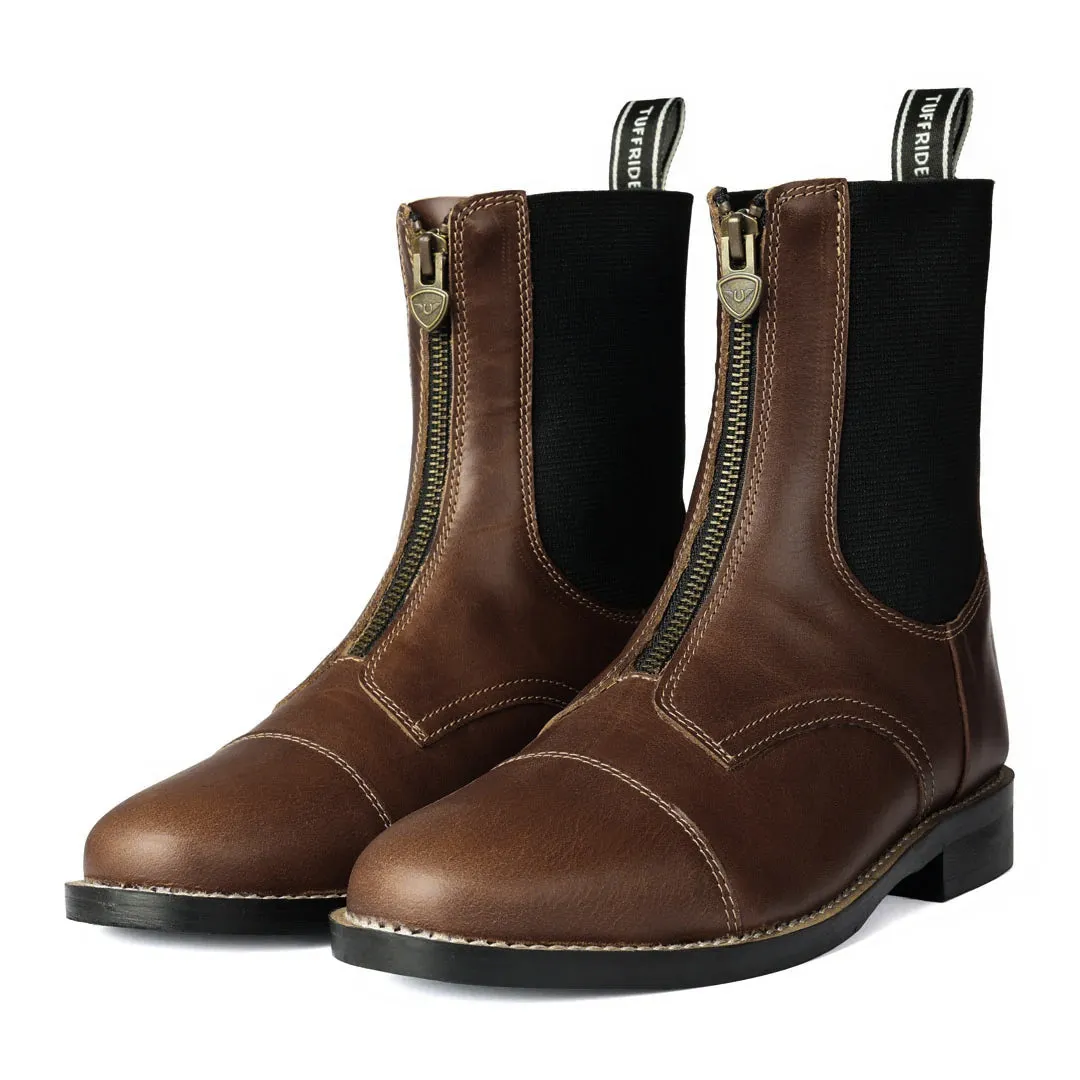 TuffRider Elegance paddock boots bruin dames leer