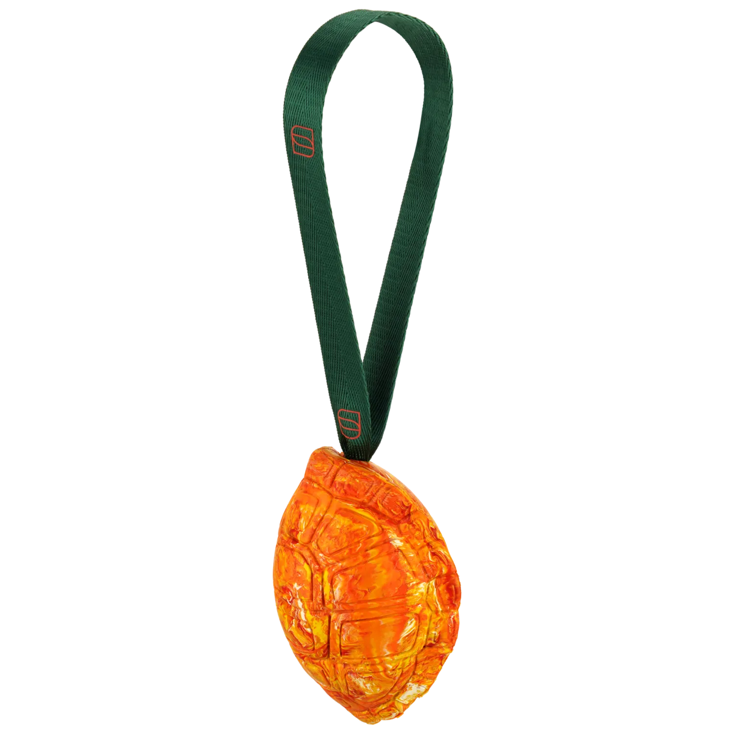 HS Sprenger Hondenspeelgoed Schildpad M Oranje 14 cm
