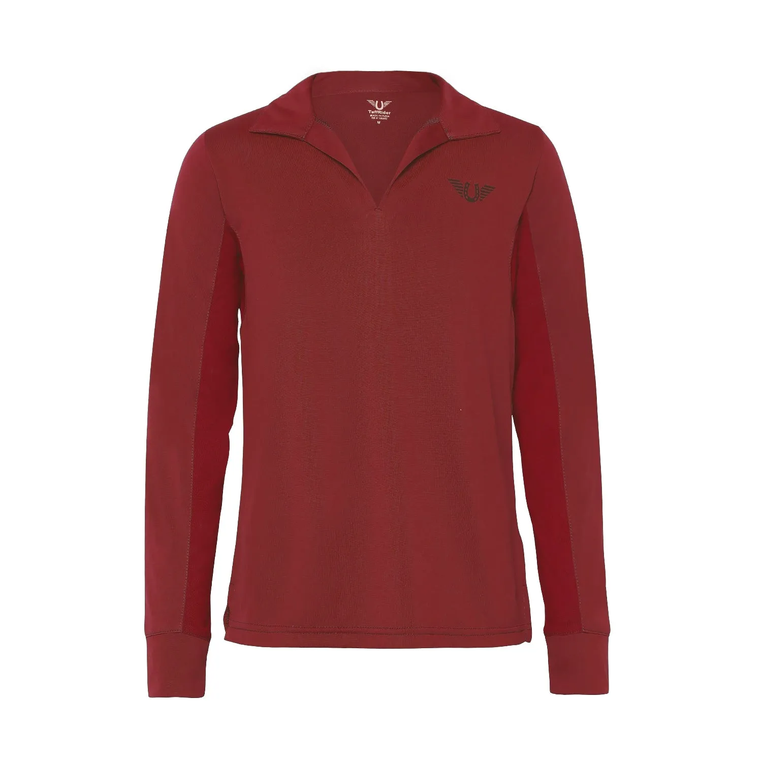 TuffRider Taylor kinder polo lange mouw uv