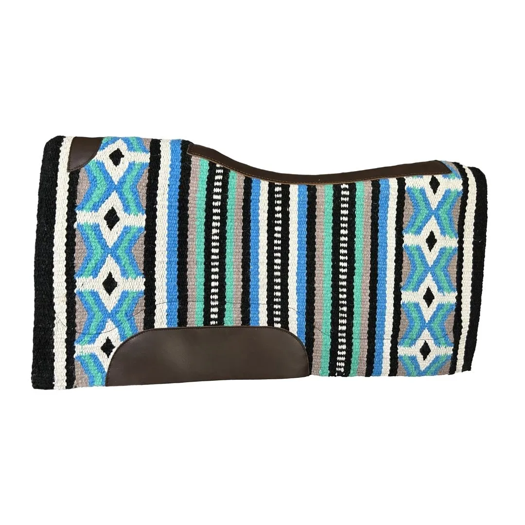 TuffRider Cerulean western zadeldek Skies 34x36 wolmix