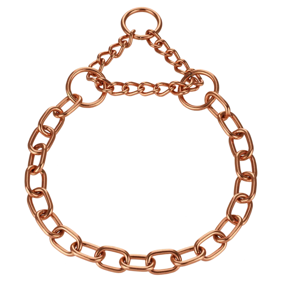 HS Sprenger Curogan Medium Kettinghalsband 4,0 mm trekstop