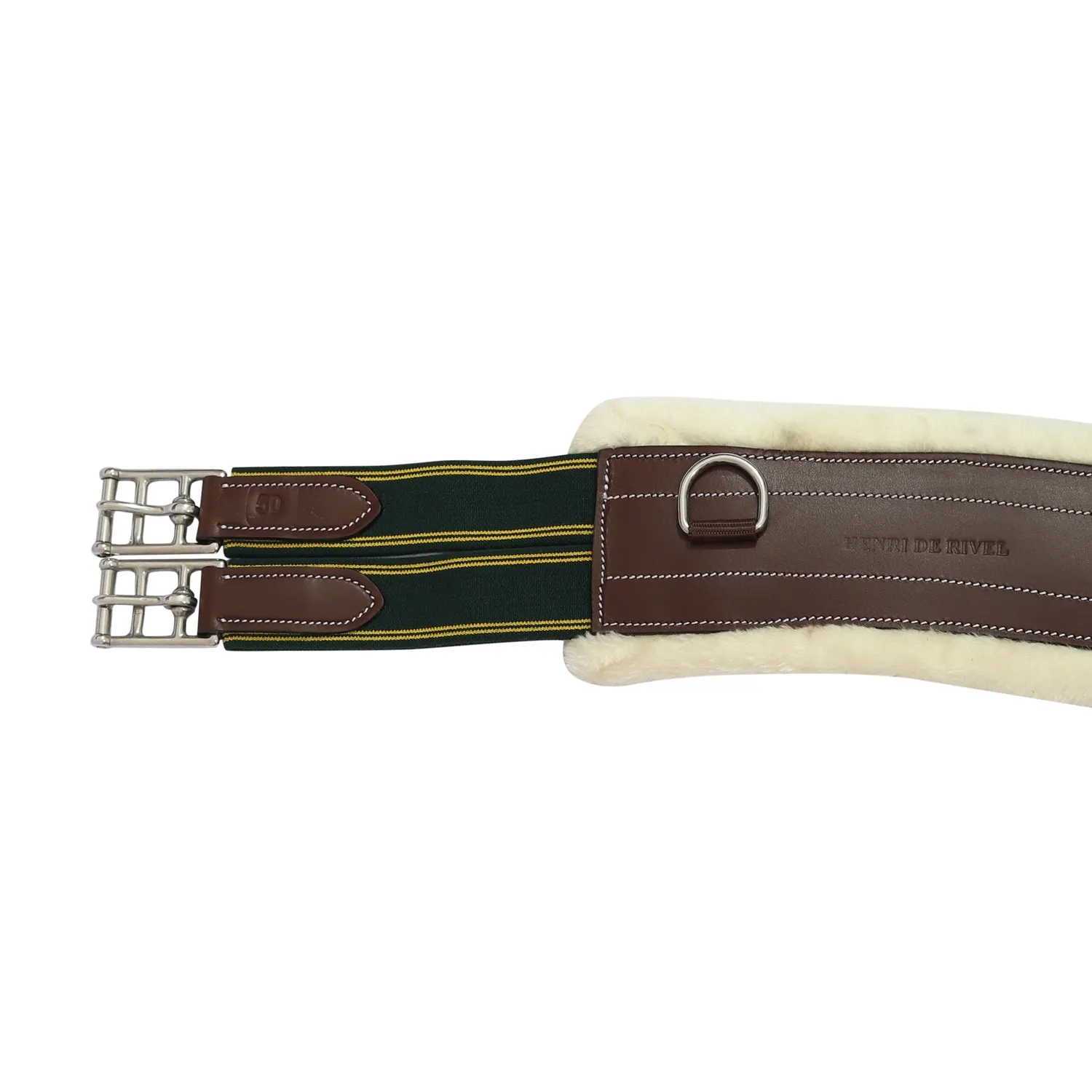 Henri de Rivel Contoured leren singel sherpa 48 nut