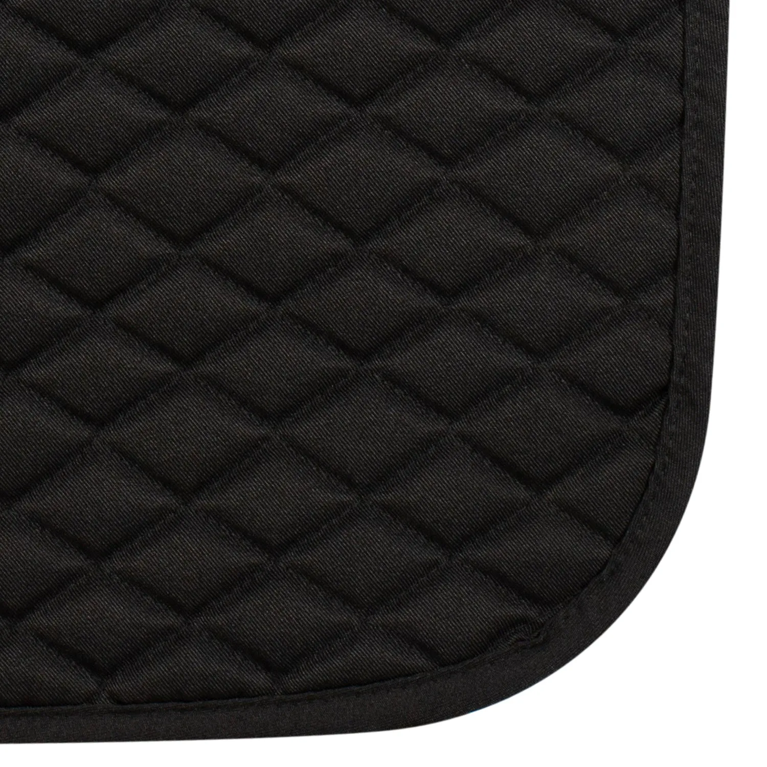 TuffRider Basic dressuurdekje wit ruitquilt katoen