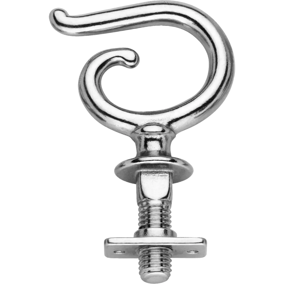 Herm Sprenger 43320 zadelhaak rvs met moer