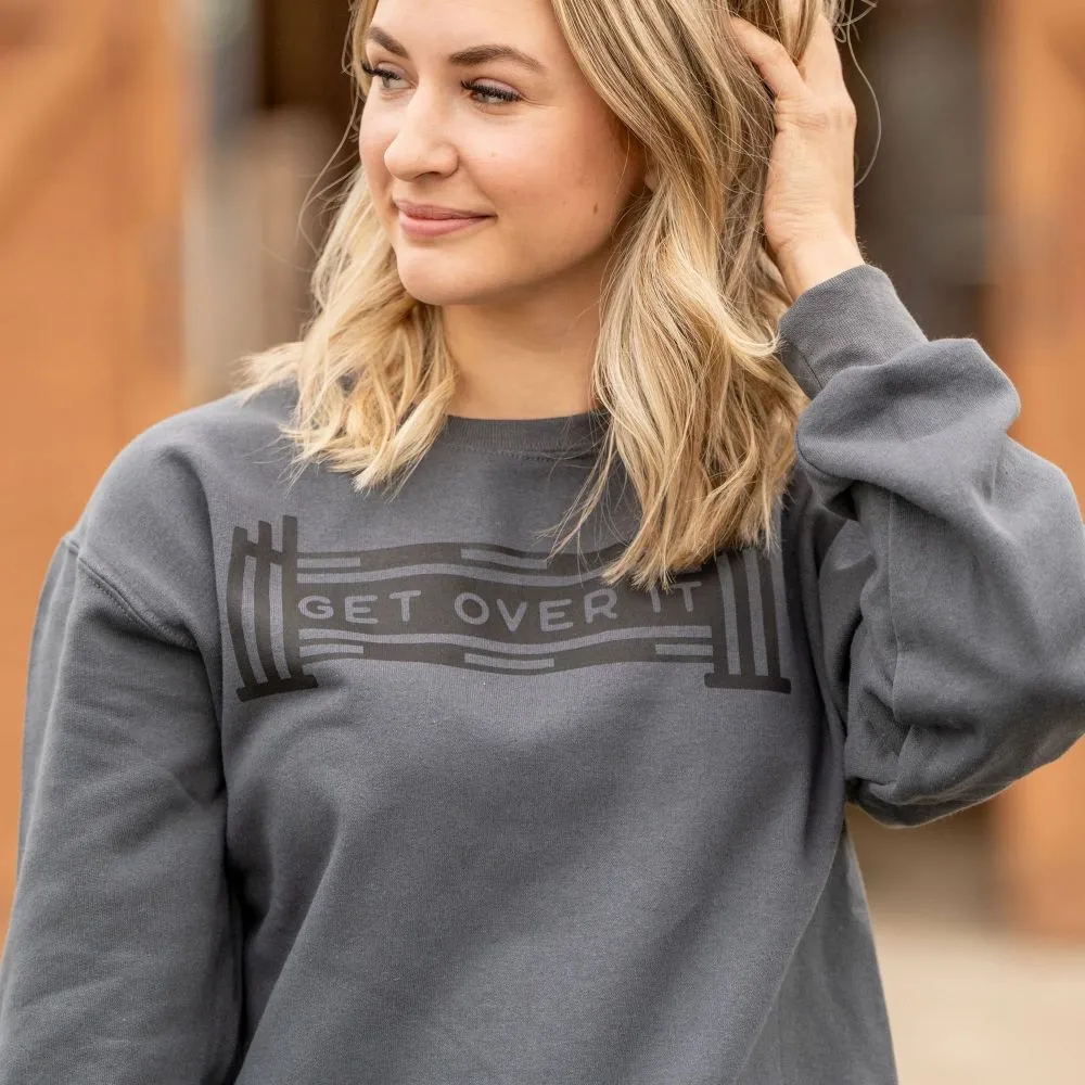 Dapplebay Get Over It sweater charcoal XXL katoen
