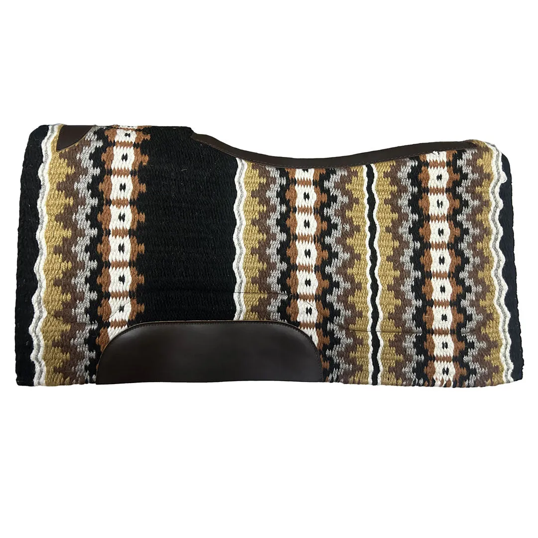 TuffRider Tread western zadelpad 34x36 geweven wolmix show