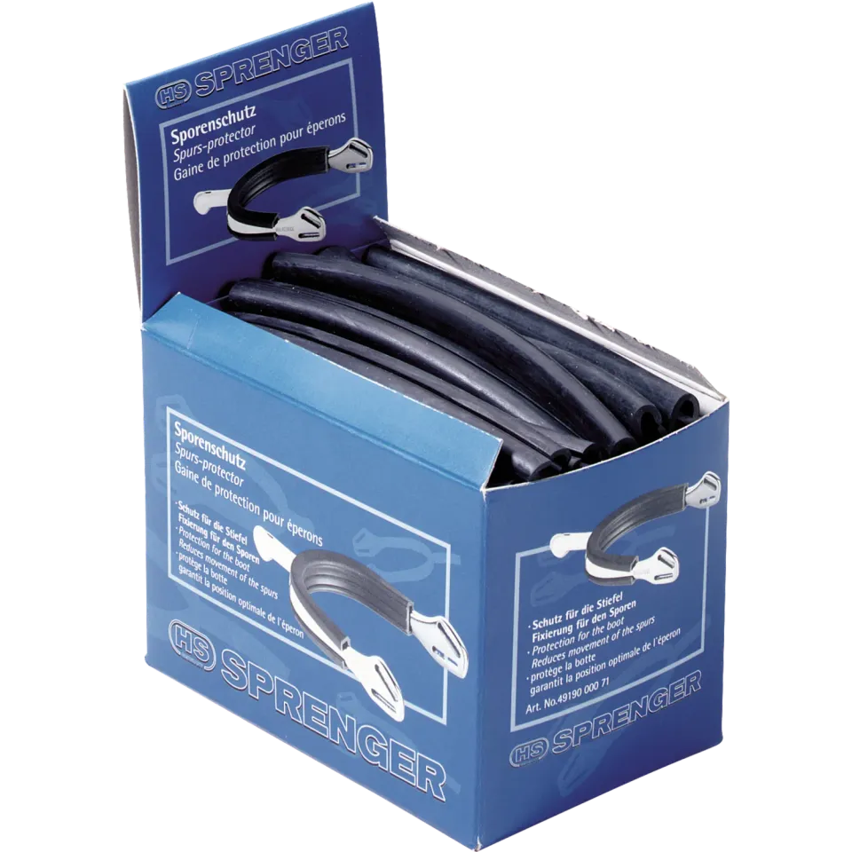 HS Sprenger Sporenbeschermer rubber zwart