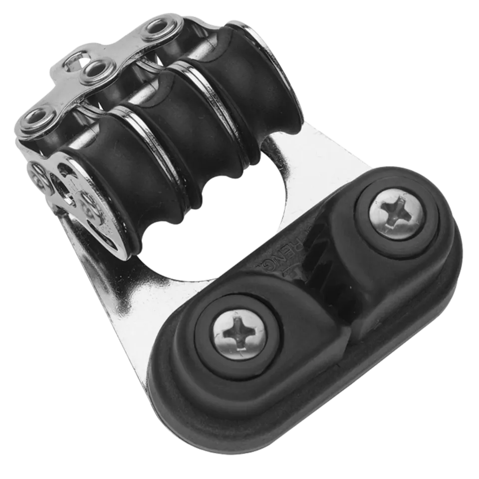 HS Sprenger Micro XS blok 6 mm 3-schijfs met klem beugel