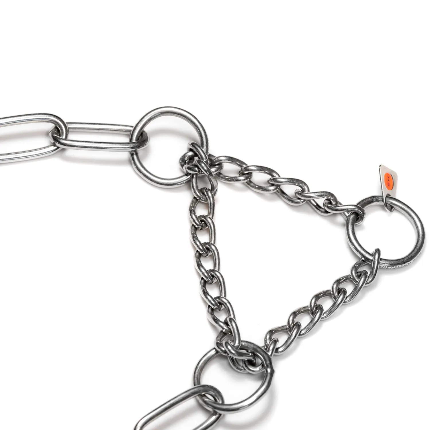 HS Sprenger hondenketting 3mm rvs treklimitering