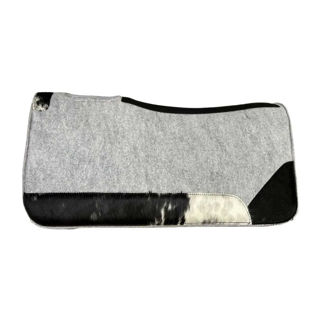 TuffRider Rancher's Pride zadelpad grijs 32x32 vilt