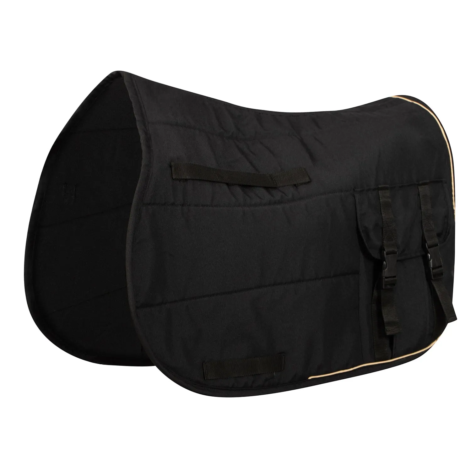 TuffRider Trail zadelpad navy met zakken