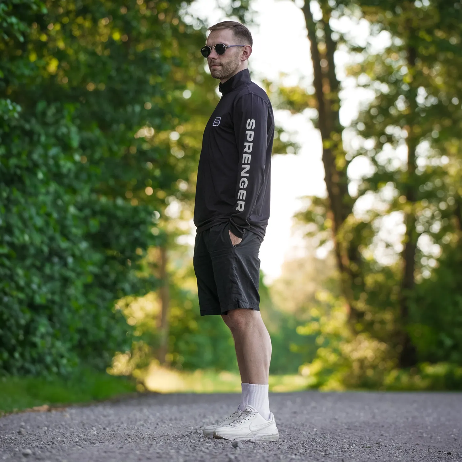 Herm Sprenger Signature functionsshirt quarter-zip UV50+