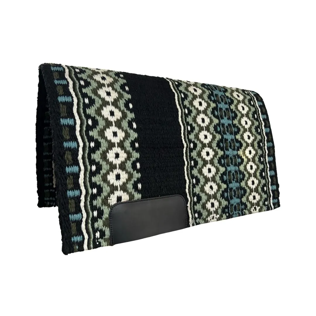 TuffRider Night Watch western zadeldeken 34x40 wolmix