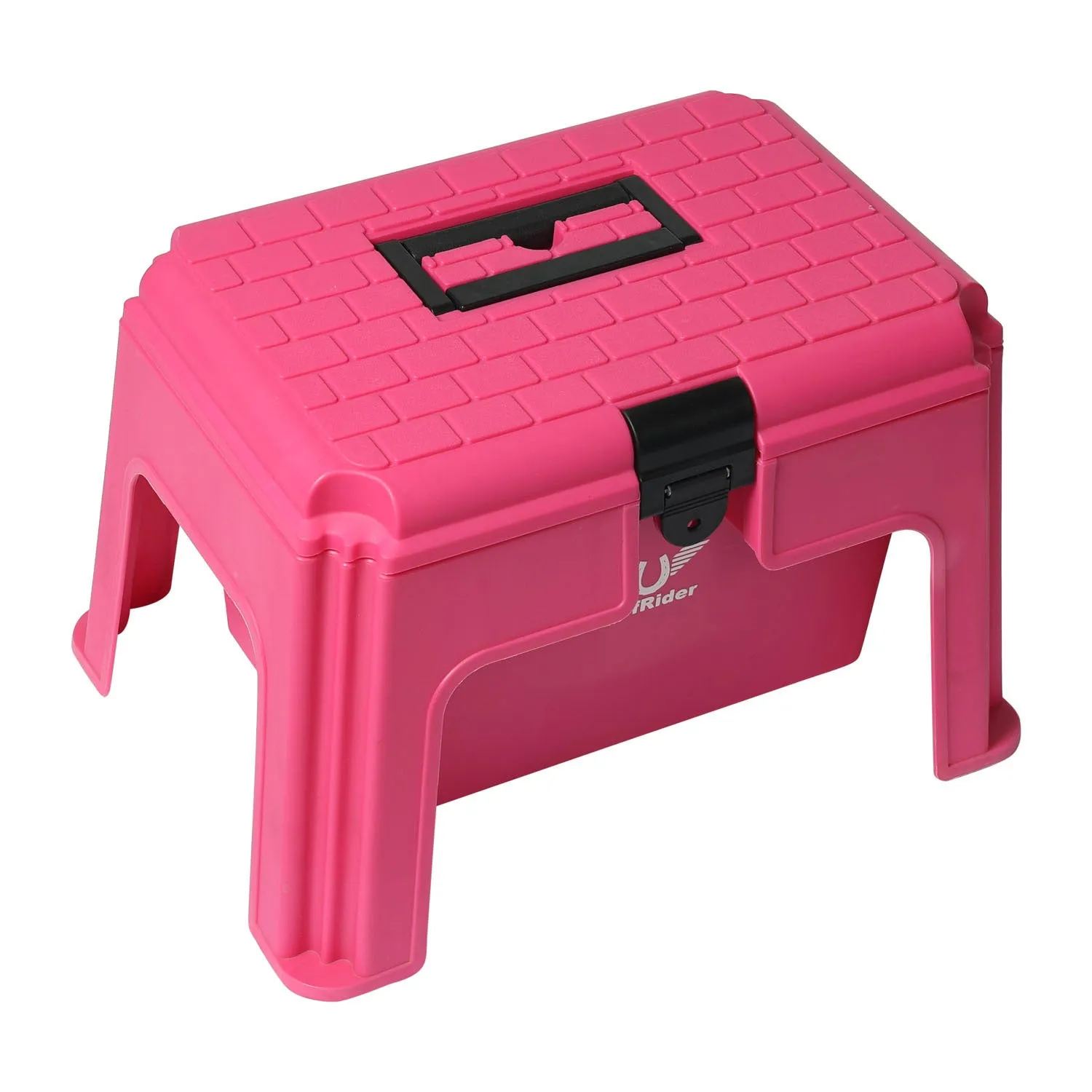 TuffRider Super poetsbox grijs met kruk