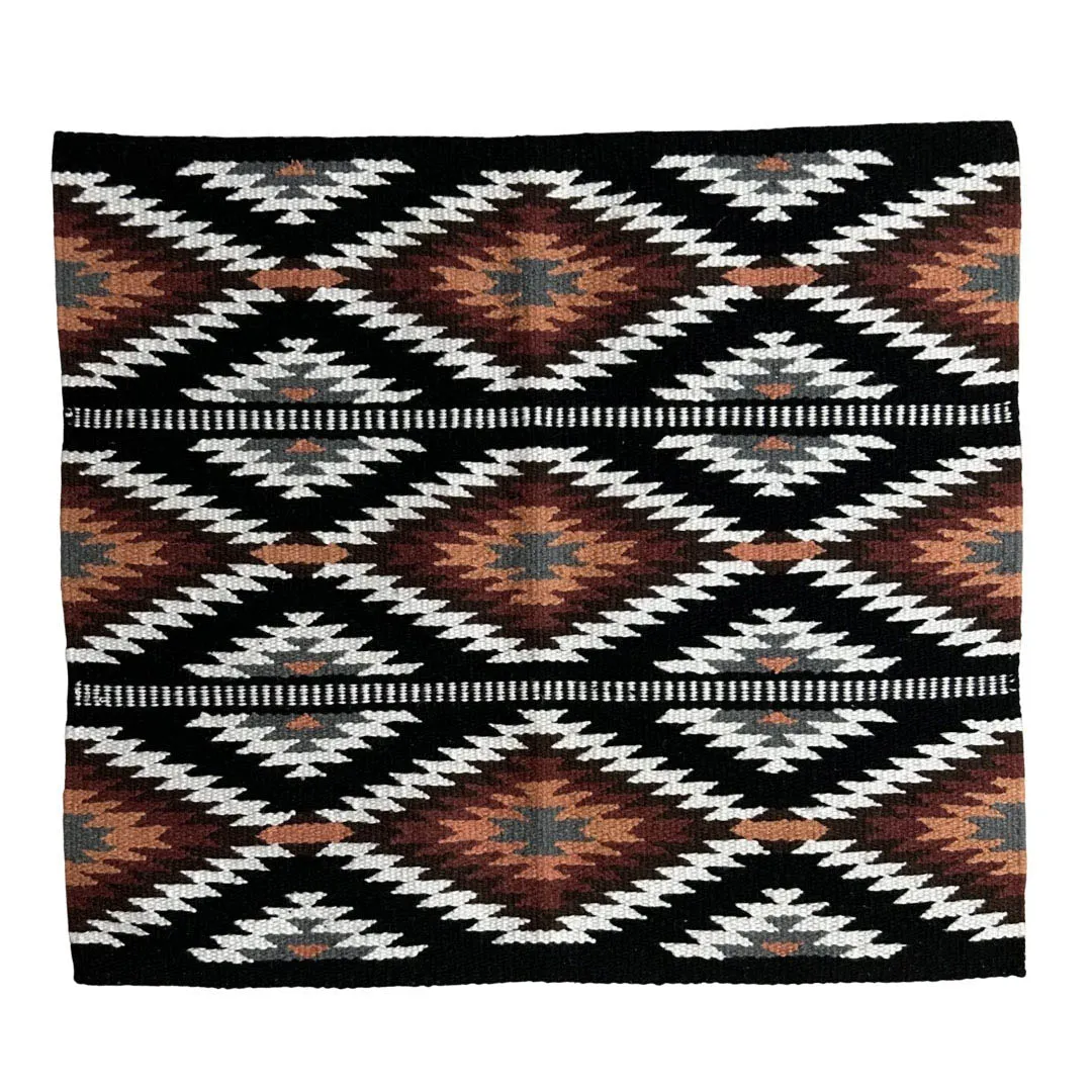 TuffRider Precision western zadeldeken rustic 34x38 wolmix