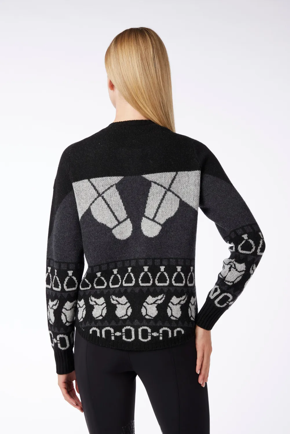 Vestrum Brest dames trui rits wol cashmere