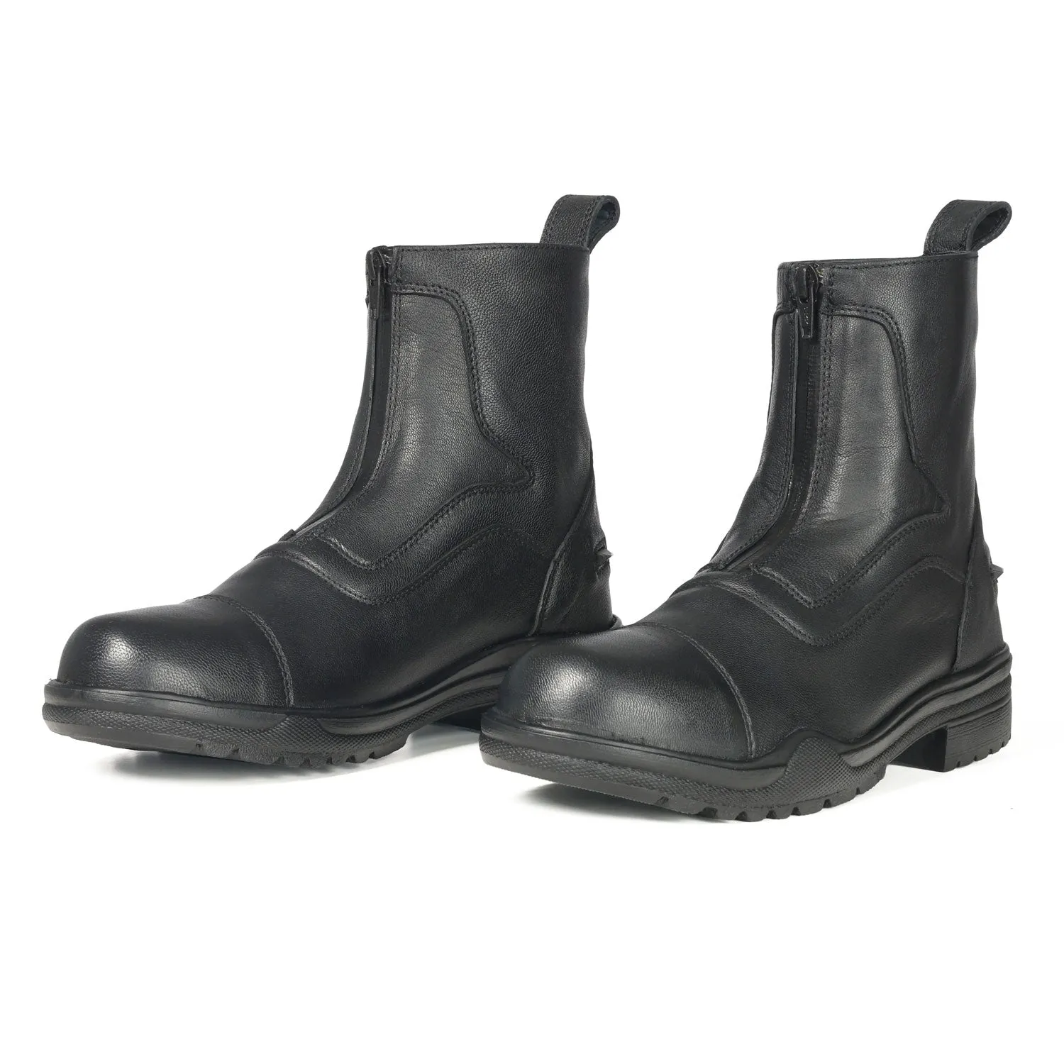 TuffRider Otter dames jodhpurschoenen zwart waterdicht
