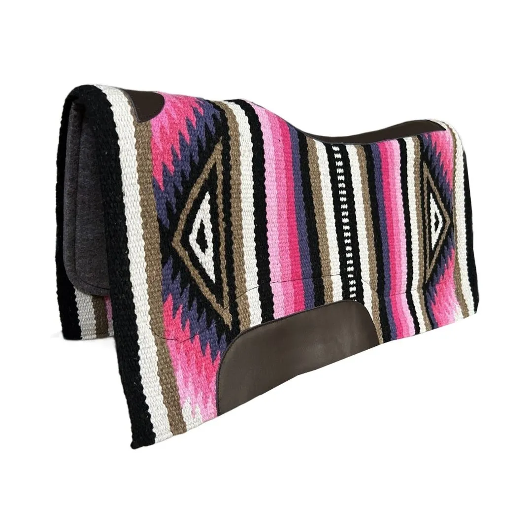 TuffRider Waves Western Zadeldek 34x36 Tahoe Wolmix