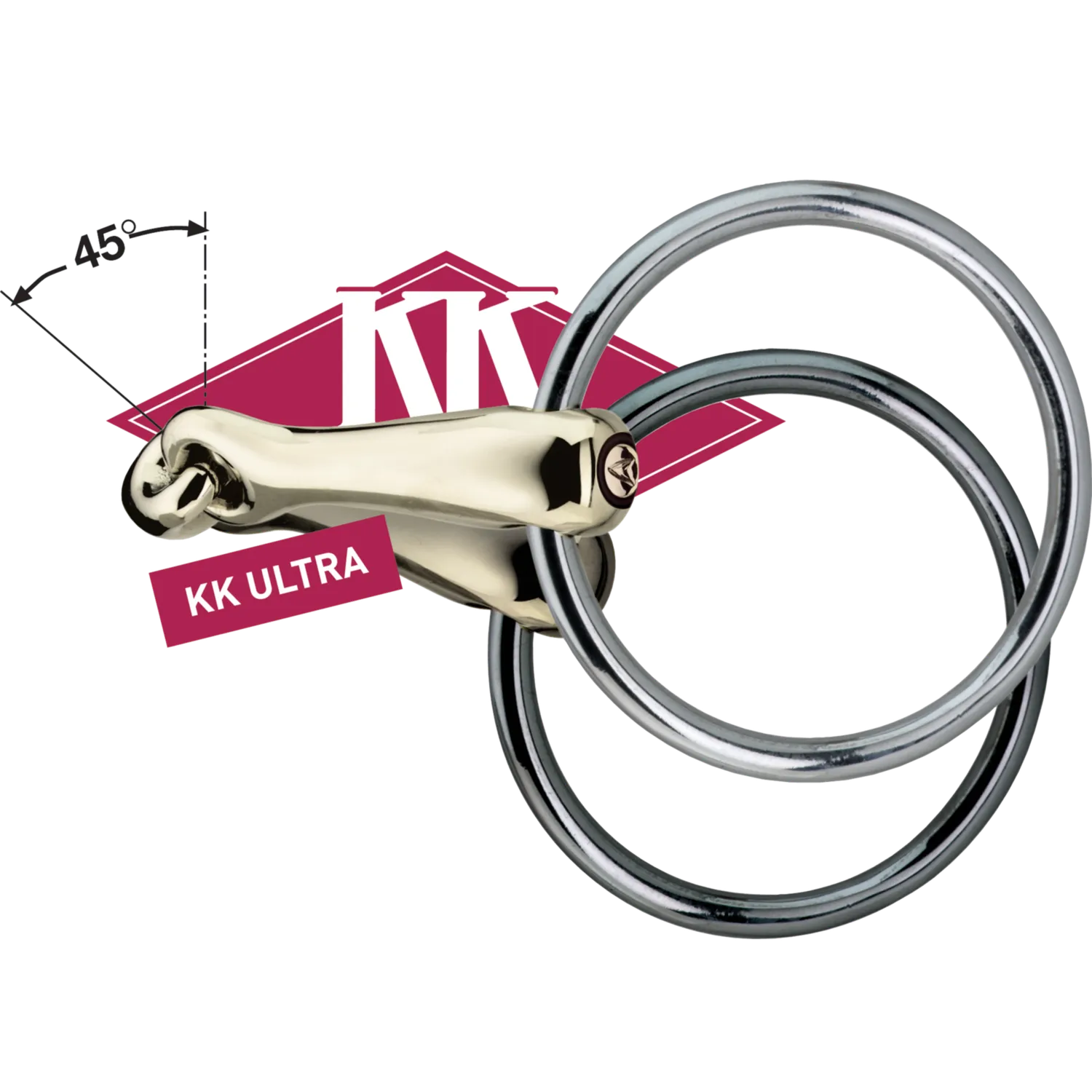 HS Sprenger KK Ultra bustrens dubbel gebroken 135 mm