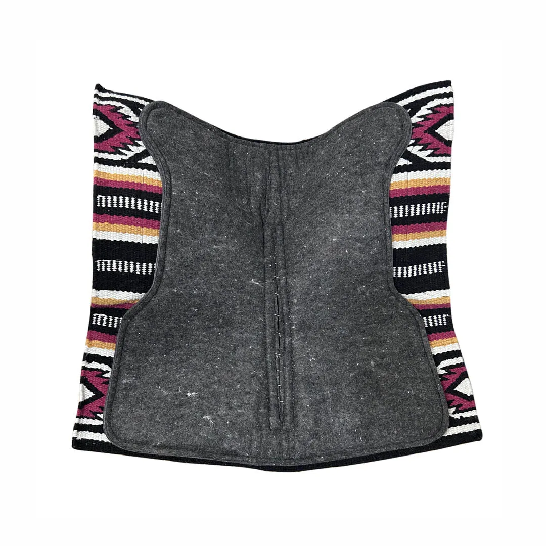 TuffRider Single Weave T001 western zadelpad Multi-001 34x36 wol