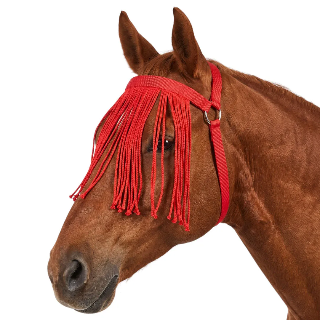 TuffRider Adjustable Fly Veil vliegenfranje zwart Cob
