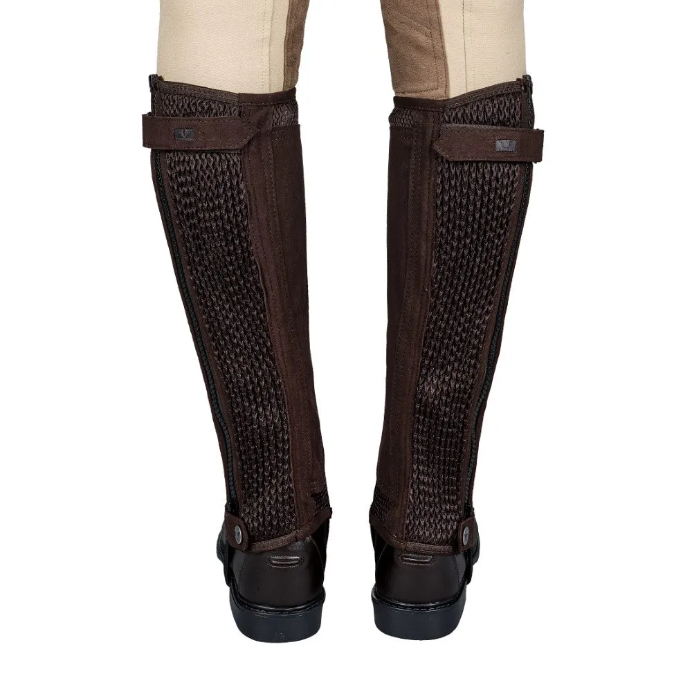 TuffRider Double Up Air Mesh chaps set Mocha