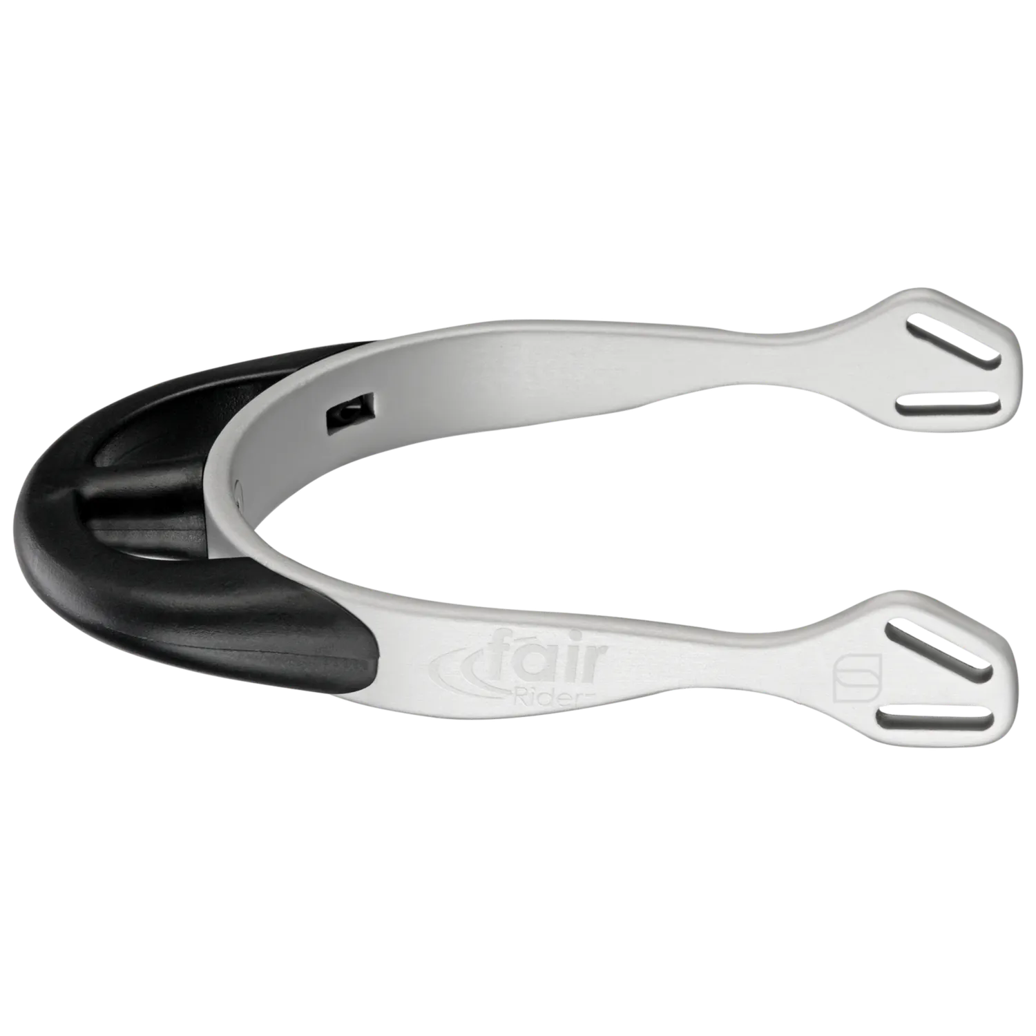 HS Sprenger fairRider sporen 25mm zwart dun afgerond