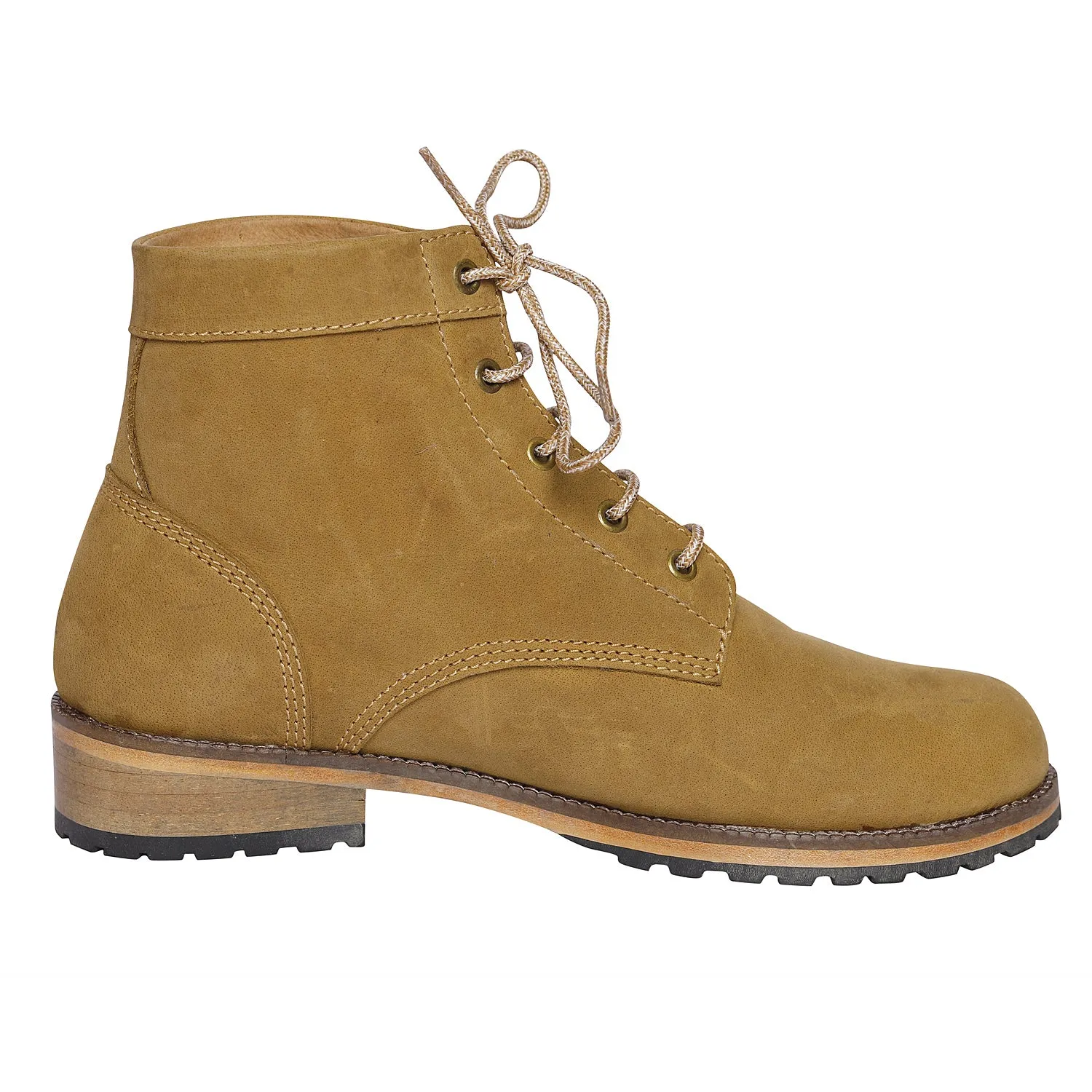 TuffRider Eton dames laarzen mosterd met stalen zool