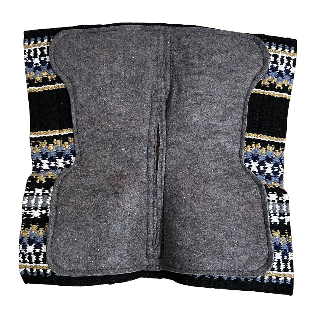 TuffRider Oracle western zadeldek 34x36 sunset wolmix