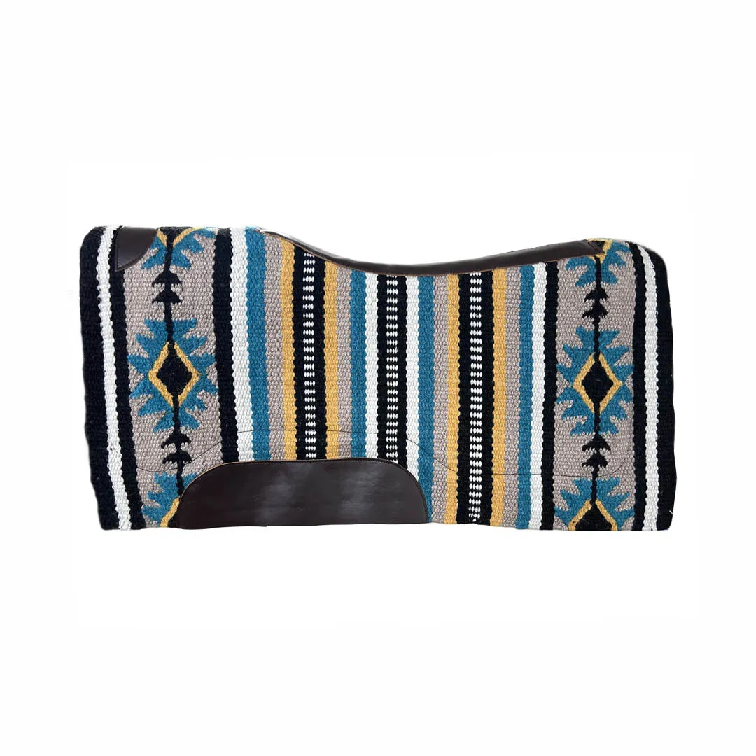 TuffRider Single Weave C001 western zadelpad 34x36 multi wol