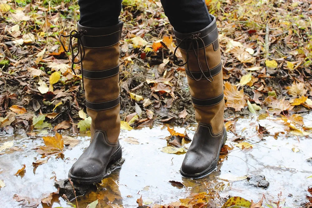TuffRider Lexington rijlaarzen dames chocolate fawn waterdicht