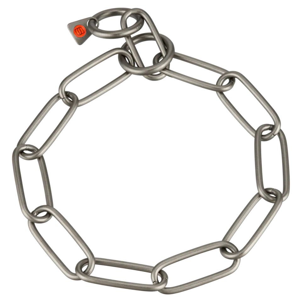 HS Sprenger Hondenketting Langschalmig 4,0 mm RVS