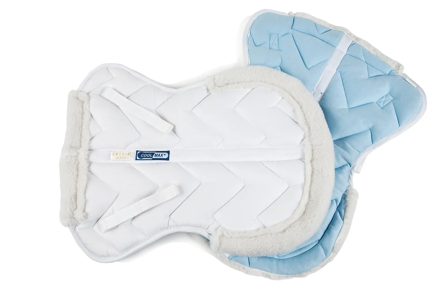 Lettia CoolMax Half Pad bontpad zwart medium drukverdeler