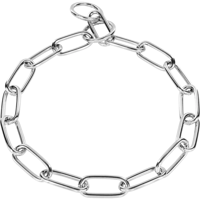 Herm Sprenger 51663-02 Halsketting langgliedrig 4,0 mm 60 cm