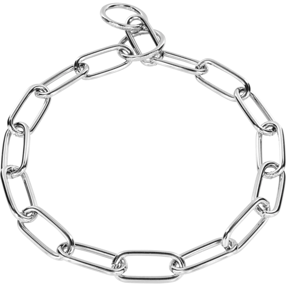Herm Sprenger 51663-02 Halsketting langgliedrig 4,0 mm 60 cm