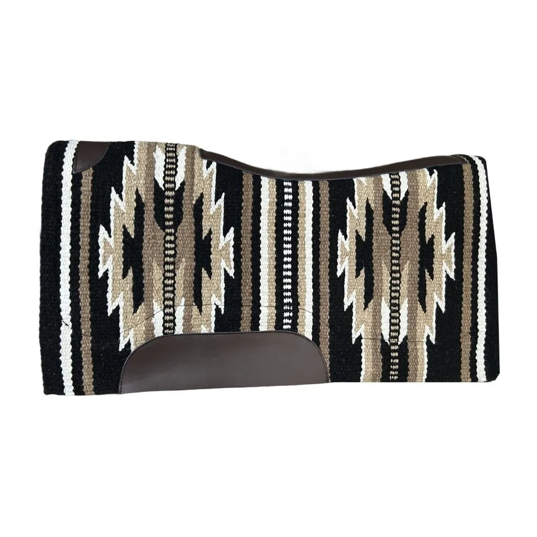 TuffRider Umber western zadelpad 34x36 wol ember