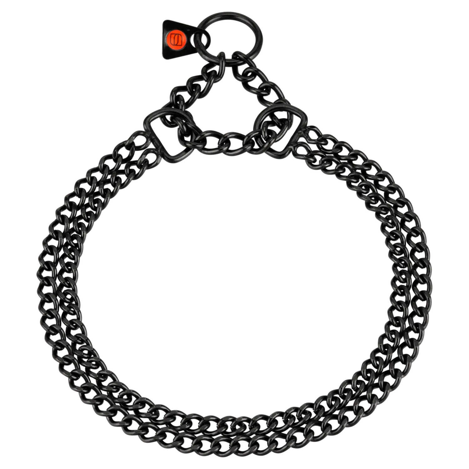 HS Sprenger 50881-57 hondenketting 50 cm 2,0 mm zwart