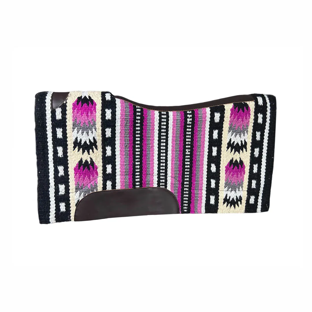 TuffRider Single Weave Western Zadelpad 34x36 Multi-001 wol