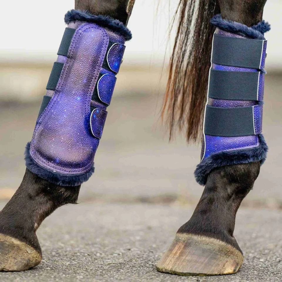 Dapplebay Constellation brush boots Navy Multi S