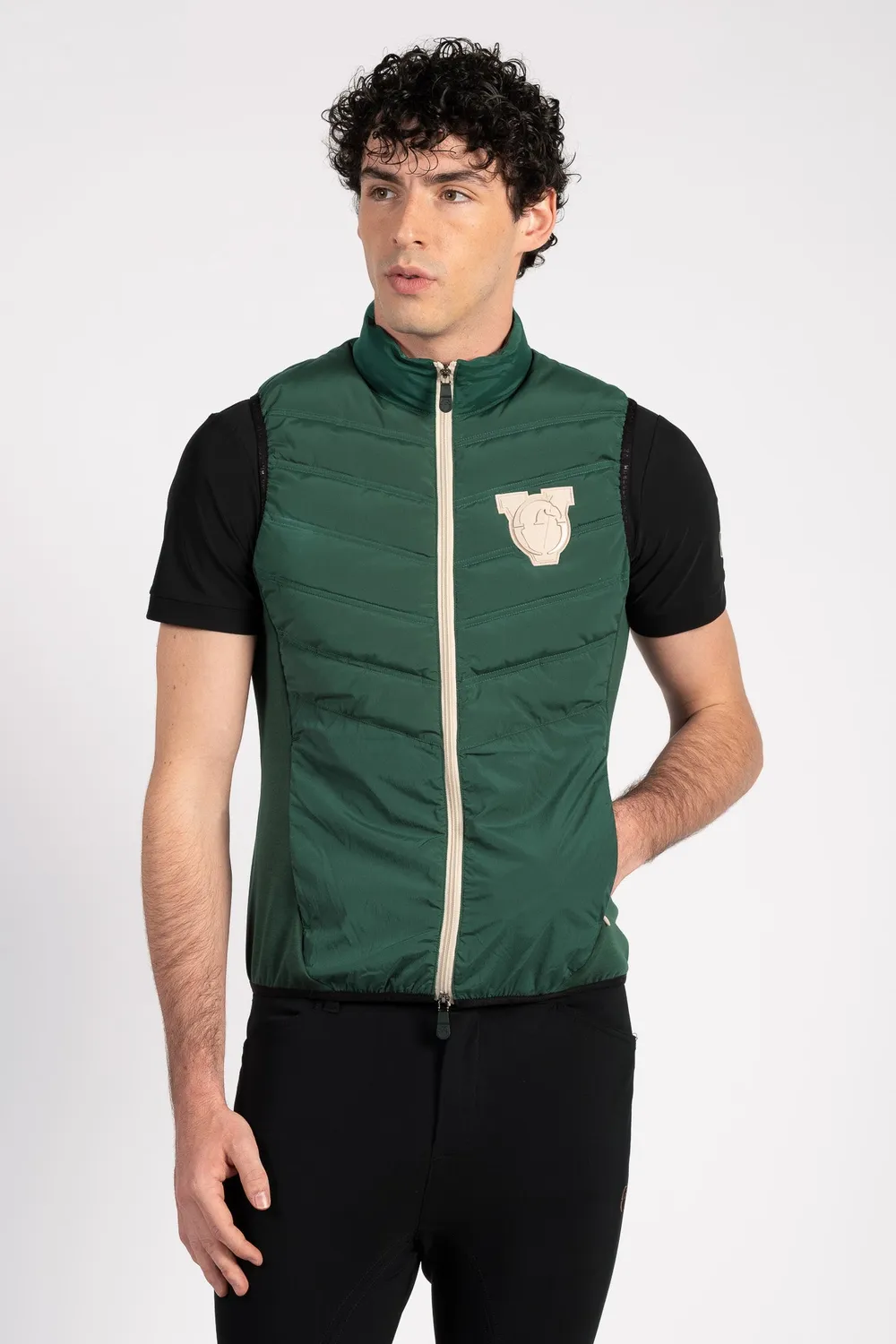 Vestrum Liverpool gilet heren diagonaal gewatteerd