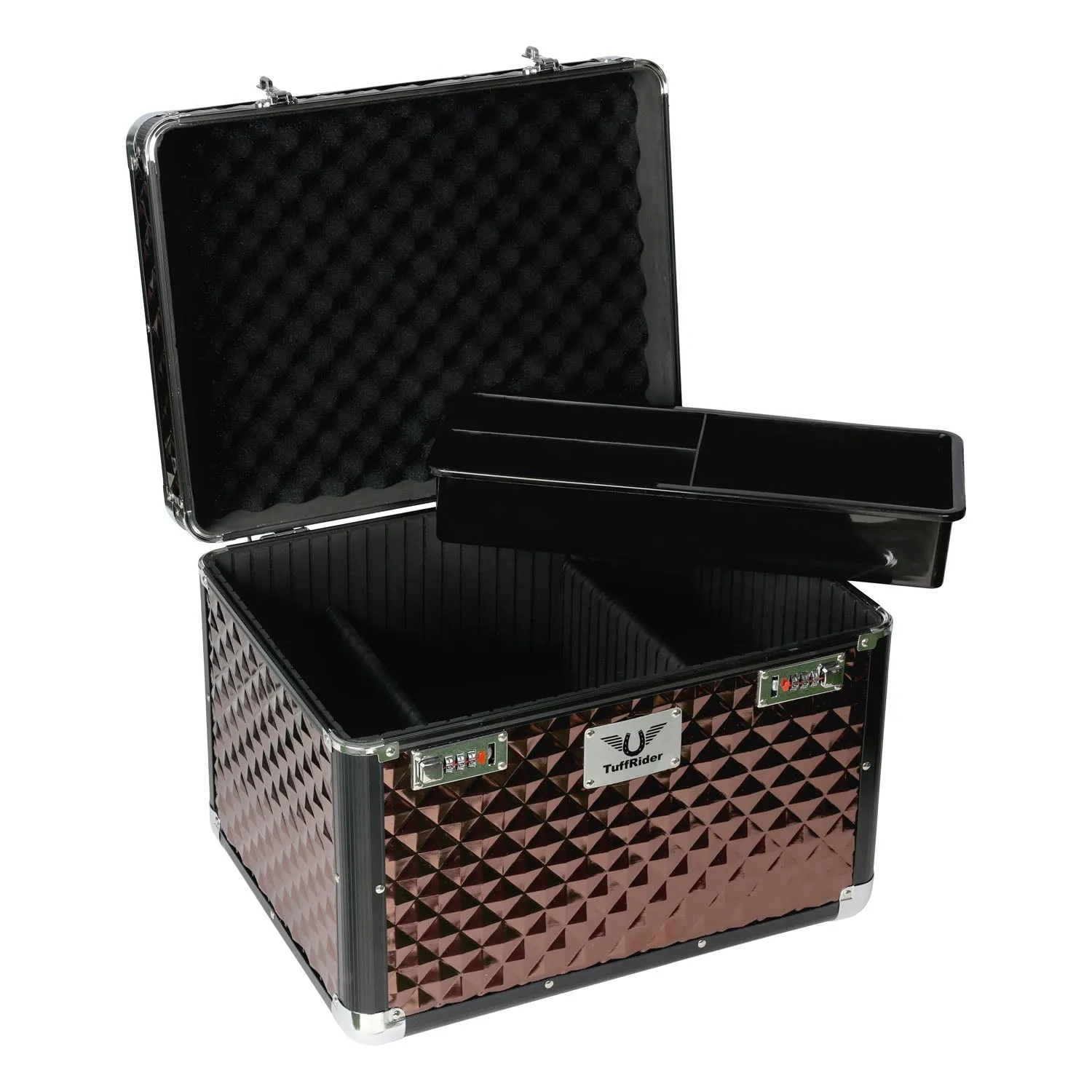 TuffRider Aluminium Diamond poetskist Goud 40cm