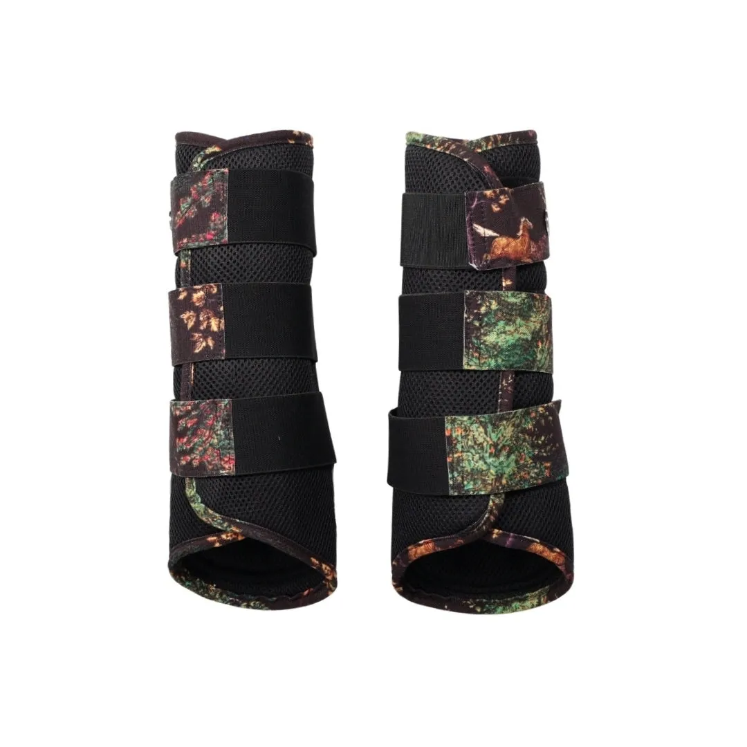 Dapplebay Autumn Toile Airflow peesbeschermers Dark Bay ademend