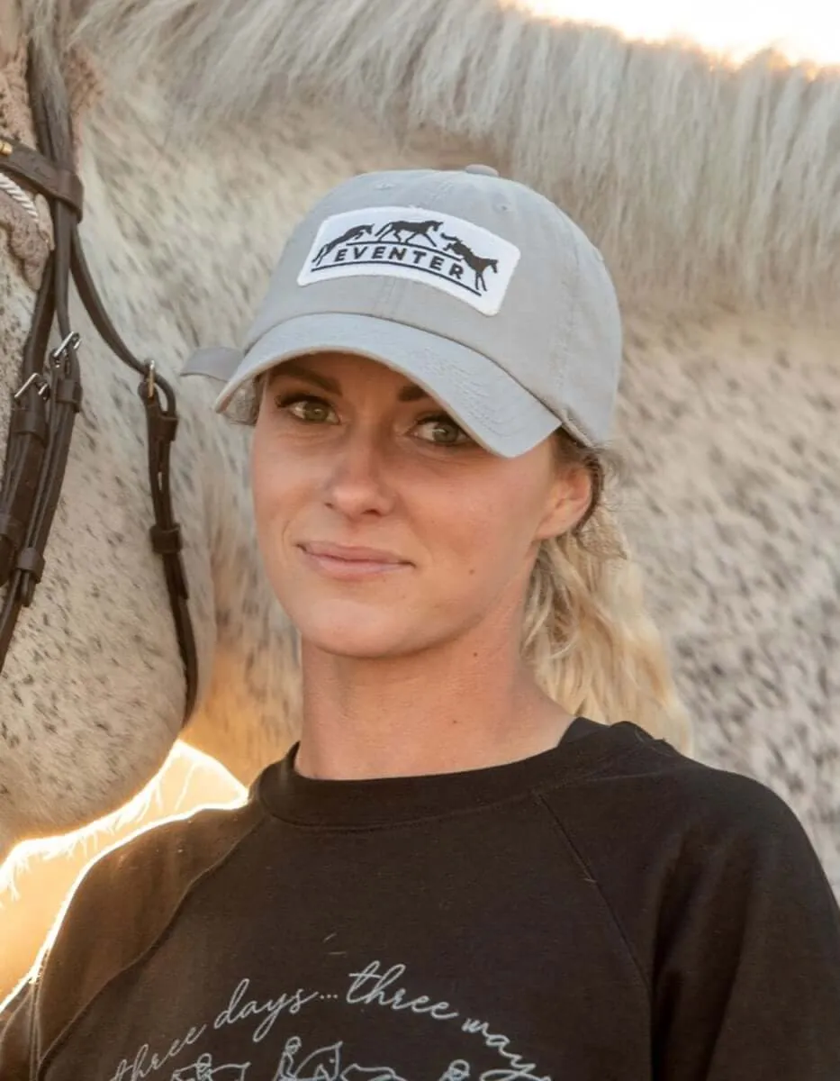 Dapplebay Eventer barn hat pet lichtgrijs katoen