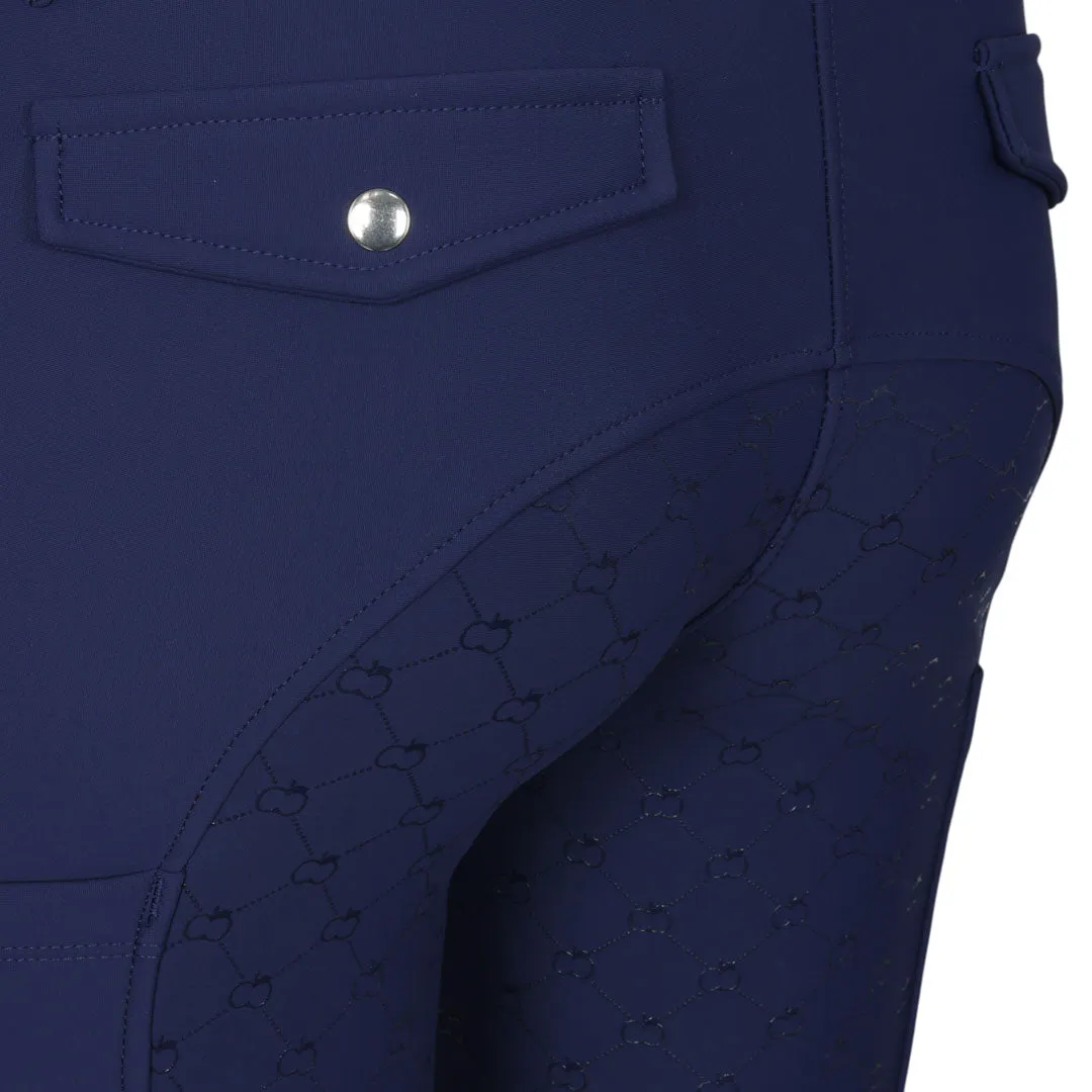 Dapplebay Winter Sport Full Seat rijbroek Navy wintergevoerd