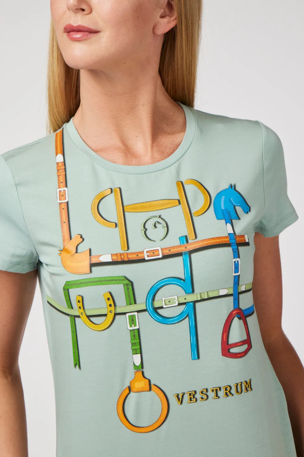 Vestrum Amalfi T-shirt dames bi-elastisch katoen