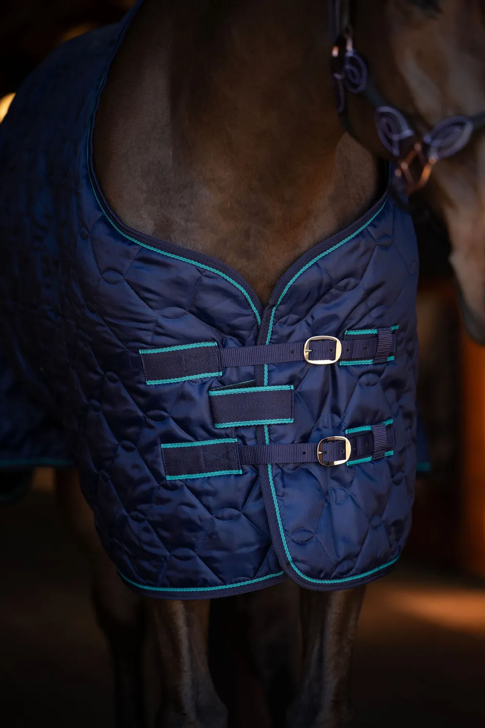 TuffRider Comfy staldeken 150g medium 420D navy