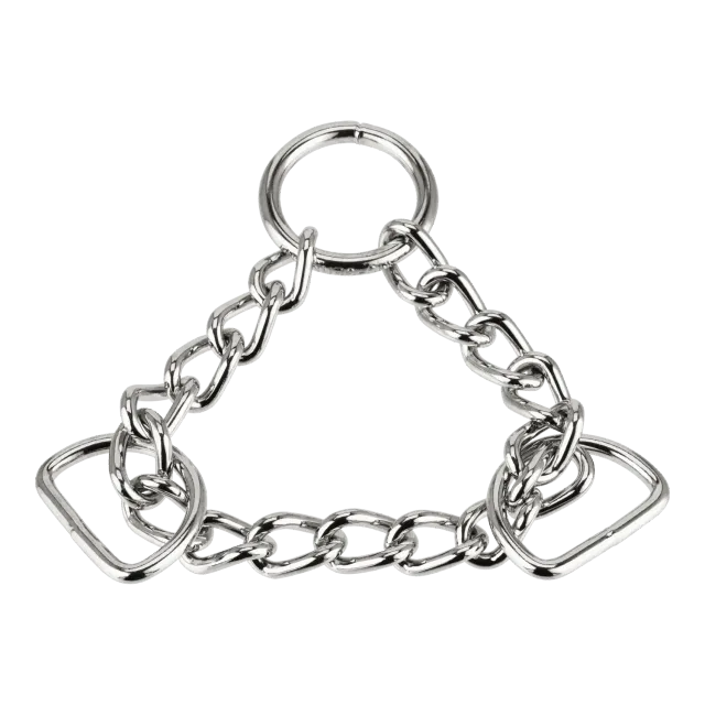 HS Sprenger Doortrekketting vernikkeld 17 cm staal